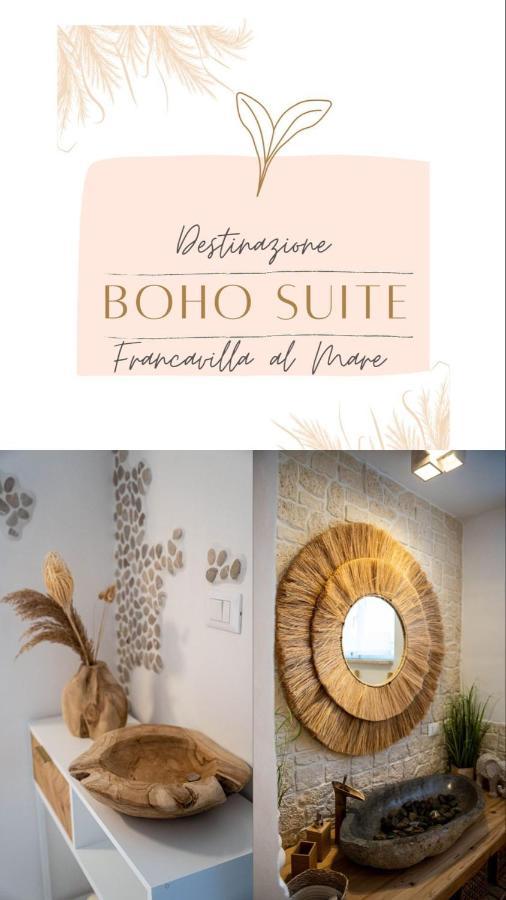 Design Sea Apartment -Boho Suite- Abruzzo 滨海弗兰卡维拉 外观 照片